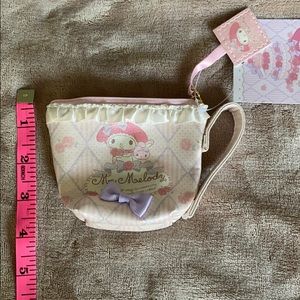 My Melody princess teacup zippered bag